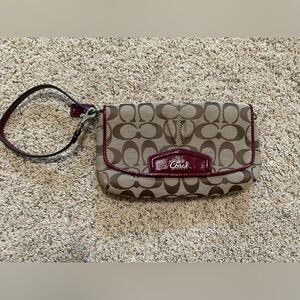 Coach wristlet